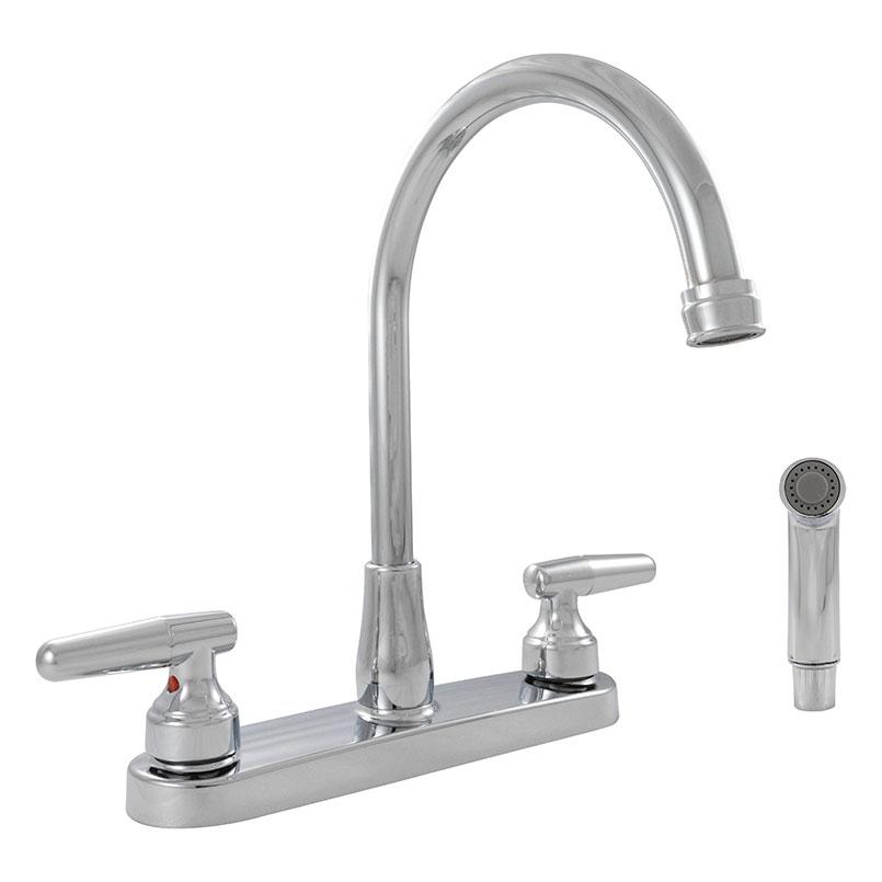 MSI Surfaces 2-Handle Kitchen Faucet 805 Chrome - FAU-K2HCR8201-805