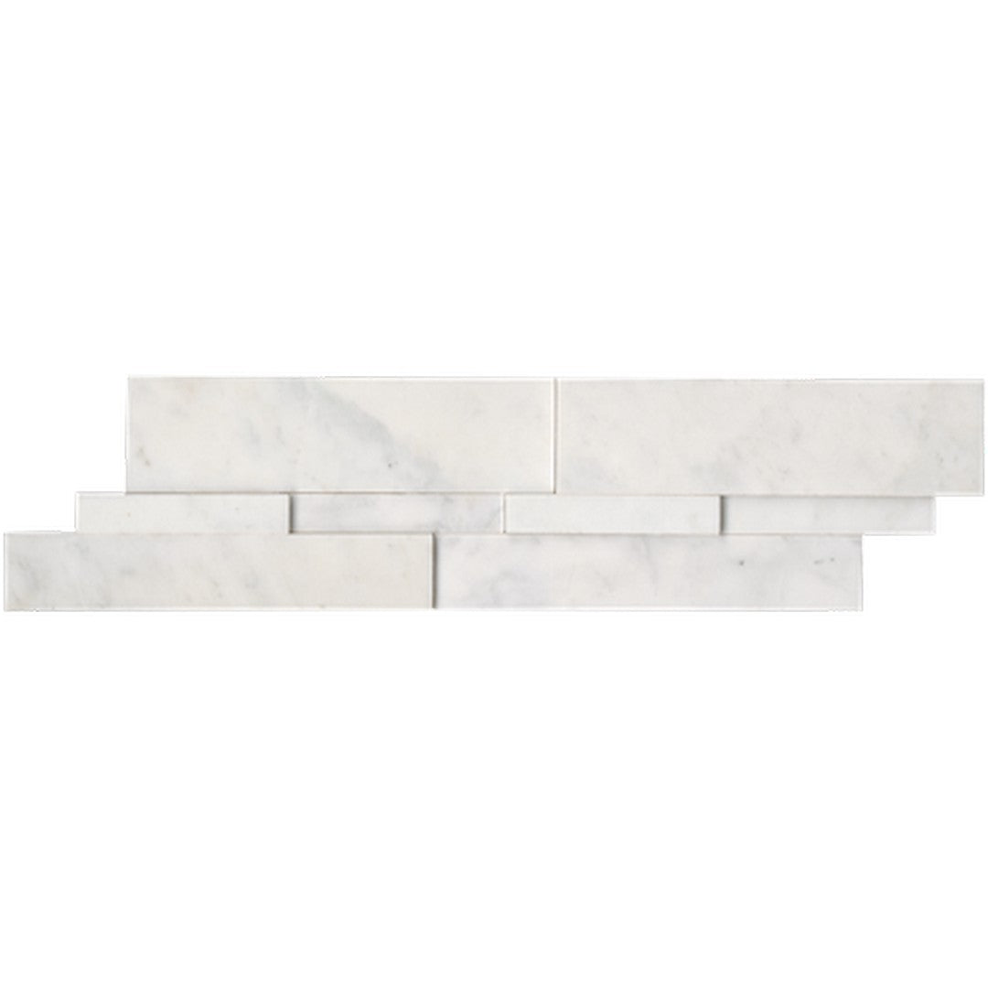 Florida Tile Ledgerstone 6x24 Marble Honed Natural Stone Tile - Makrana - FTINS325L6X24
