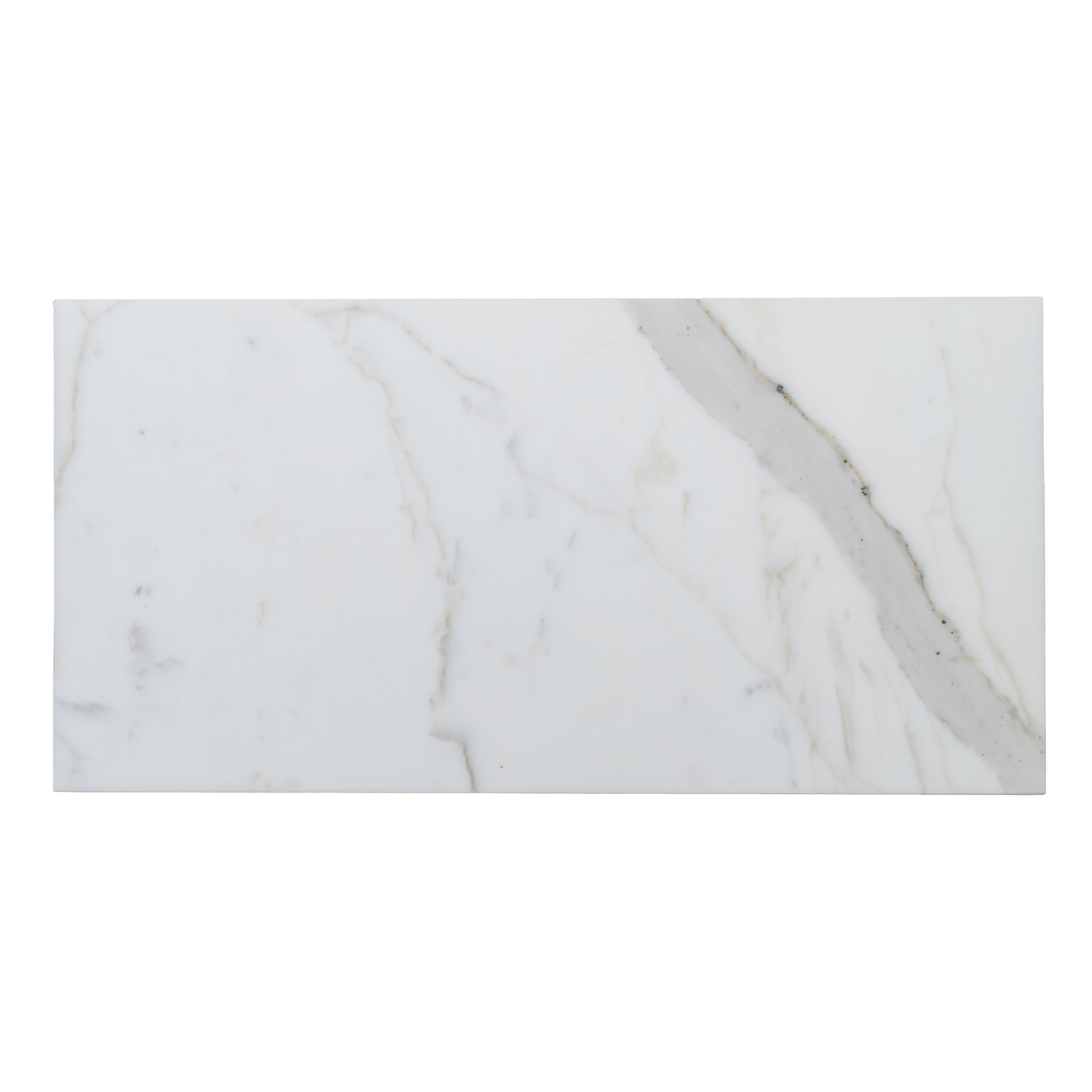 Tarmak Marble Tile 12x24 Calacatta Gold Honed TM 02-2571